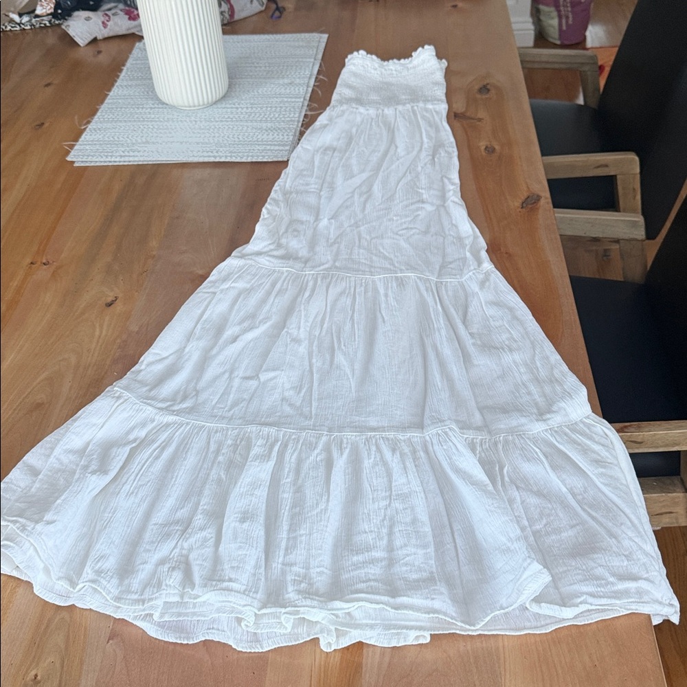 Aerie White Beach Dress - Picture 5 of 5